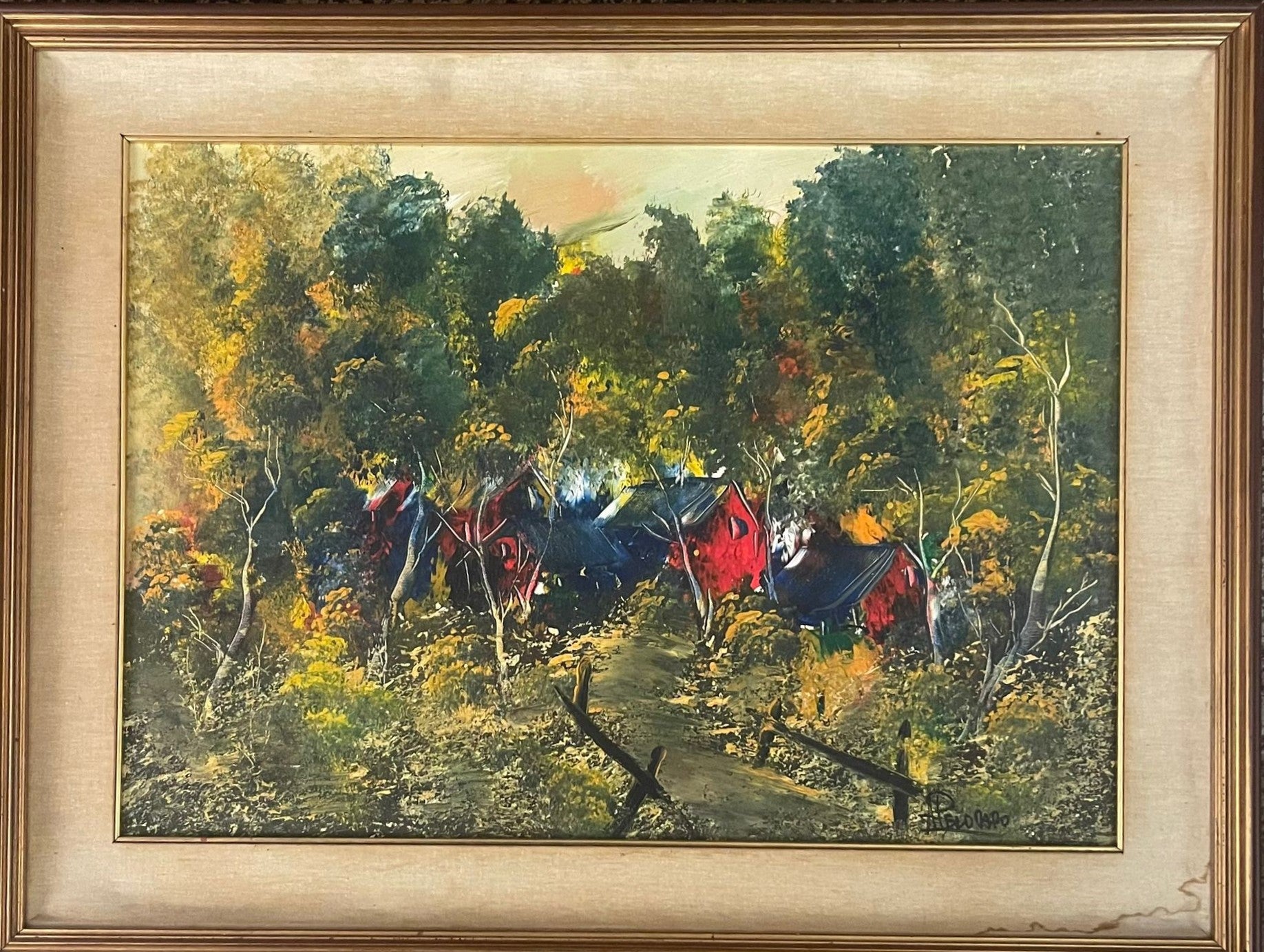Antonino Pecoraro- Case nel bosco