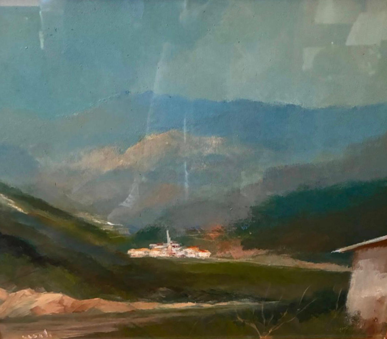 Renato Casali - Sin título (Paisaje de montaña)
