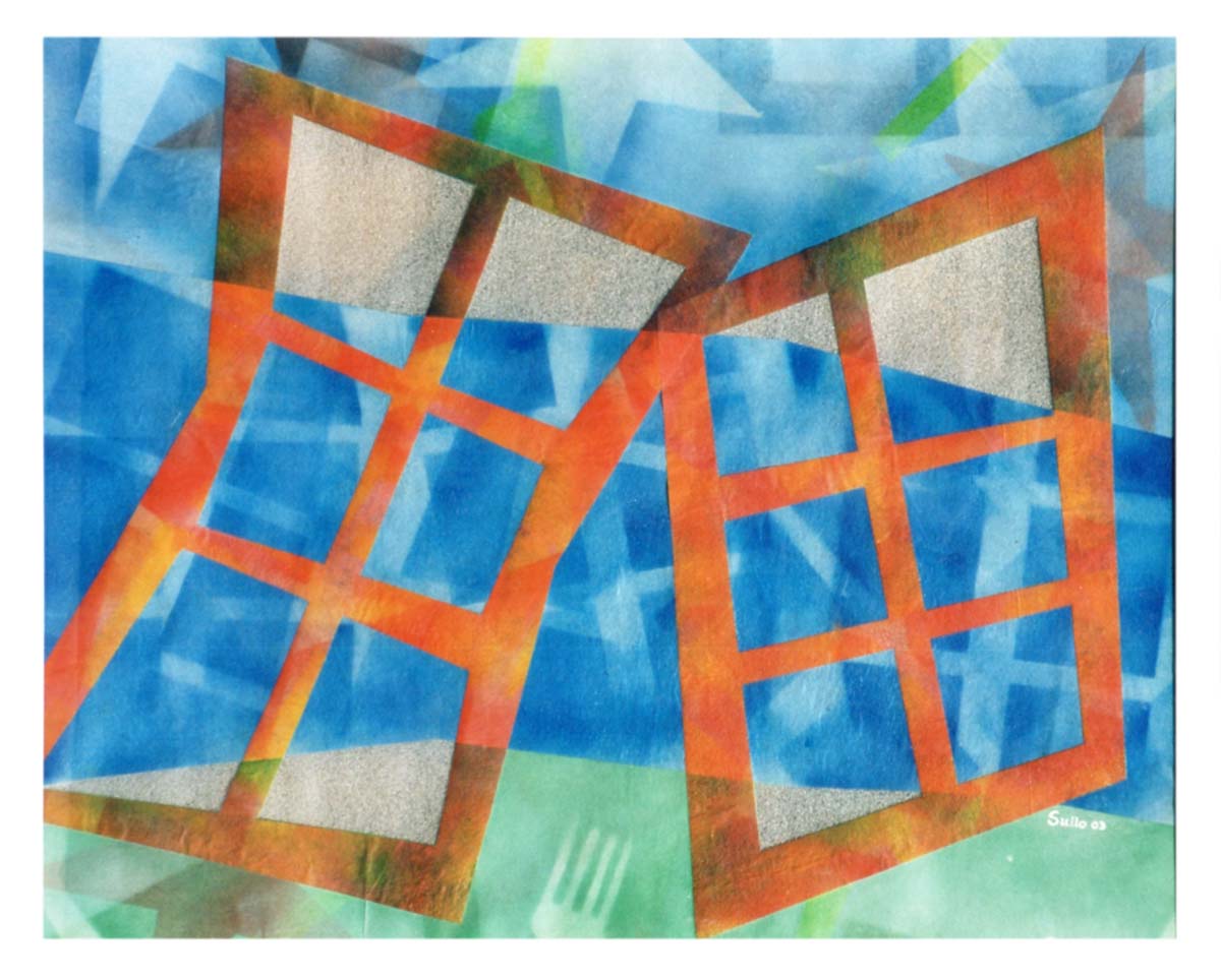 On - Trans-parency 5 window on the river