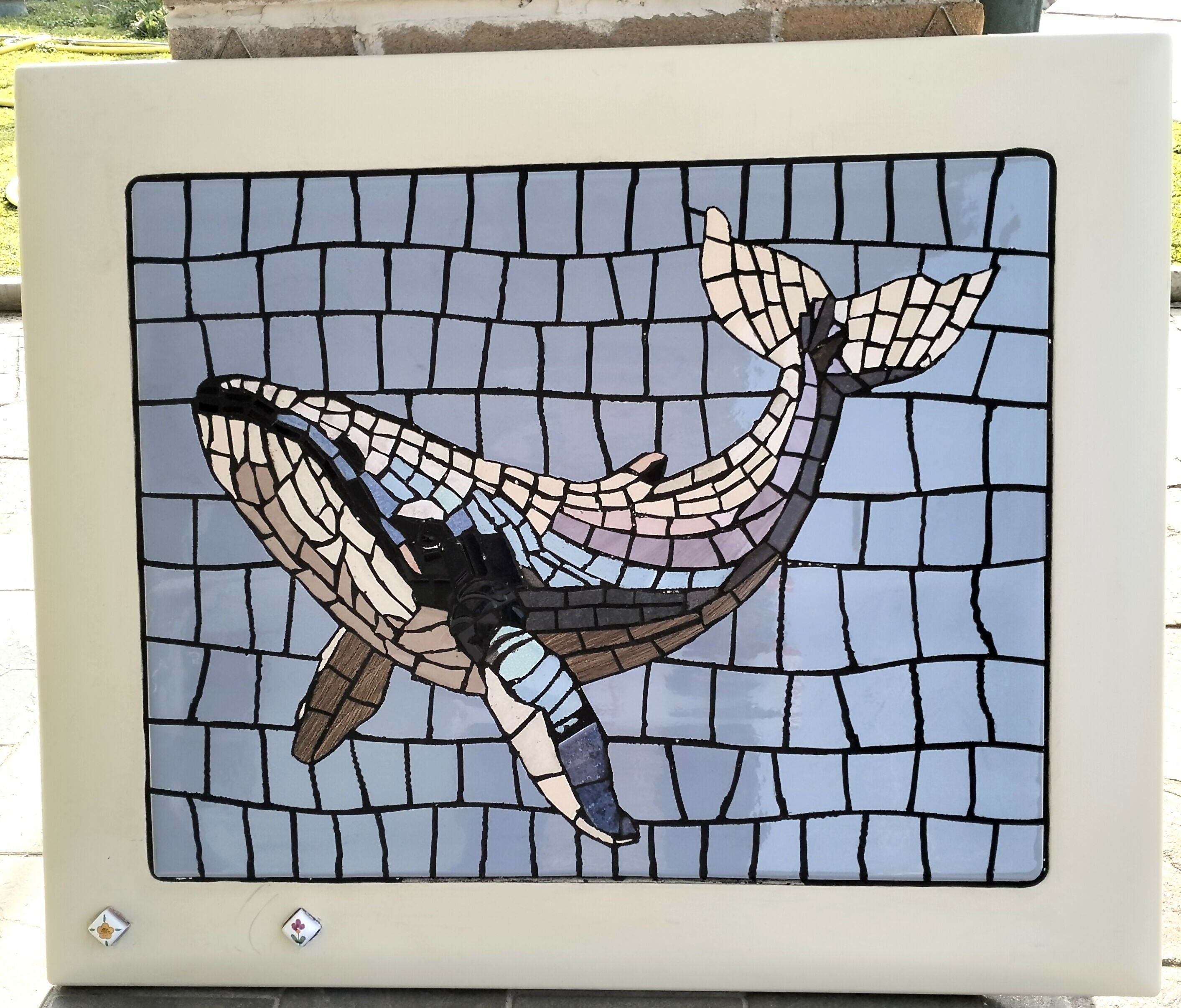 Roberto Rubiola - Balena - Mosaico