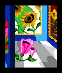Ugo Nespolo - Triptych