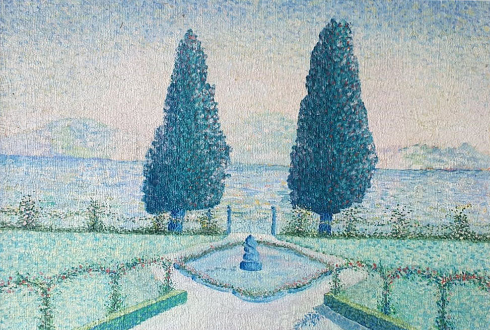 Paolo Urbini - West Wind on Lake Como