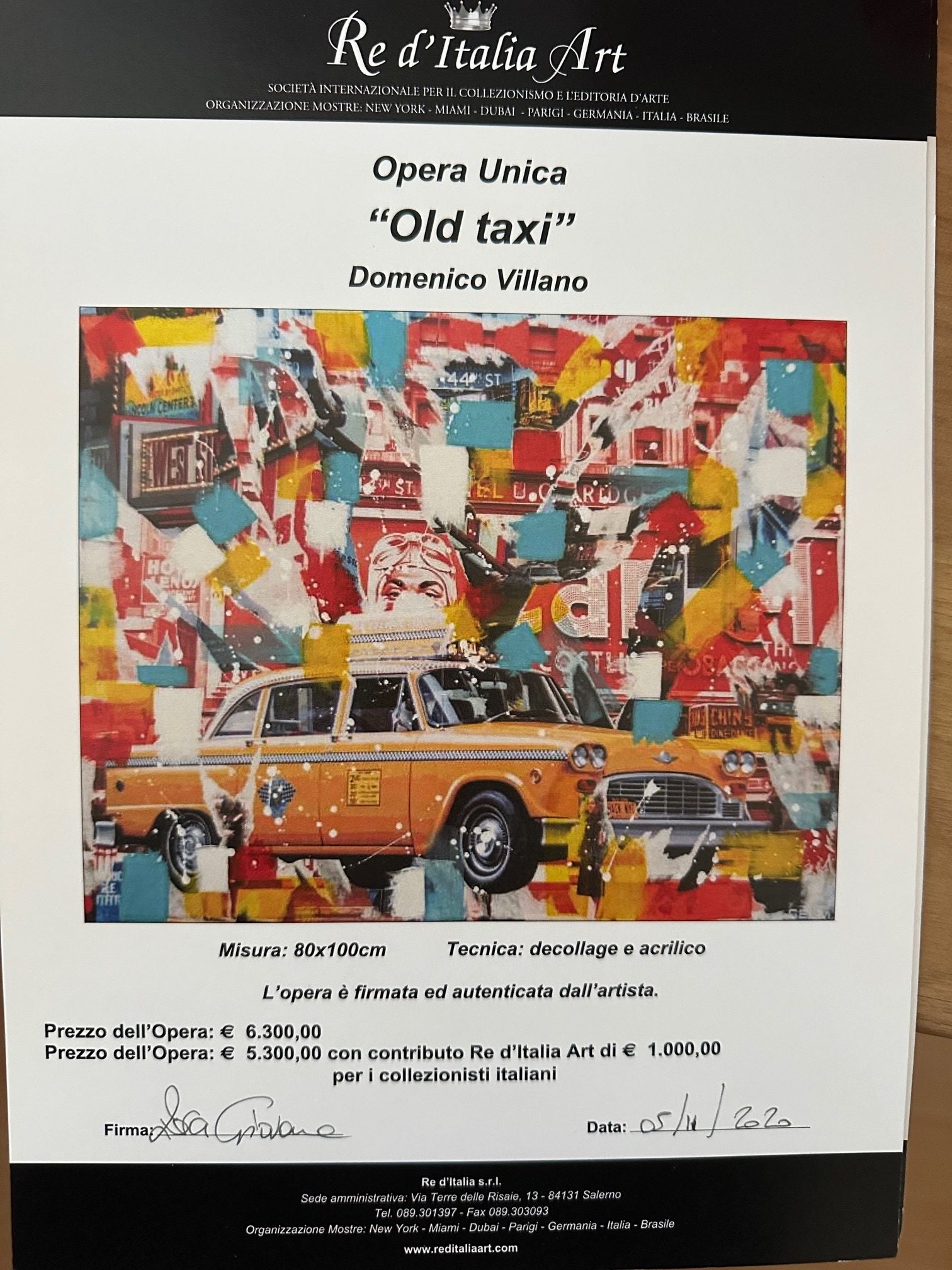 TAXI ANTIGUO - DOMENICO VILLANO