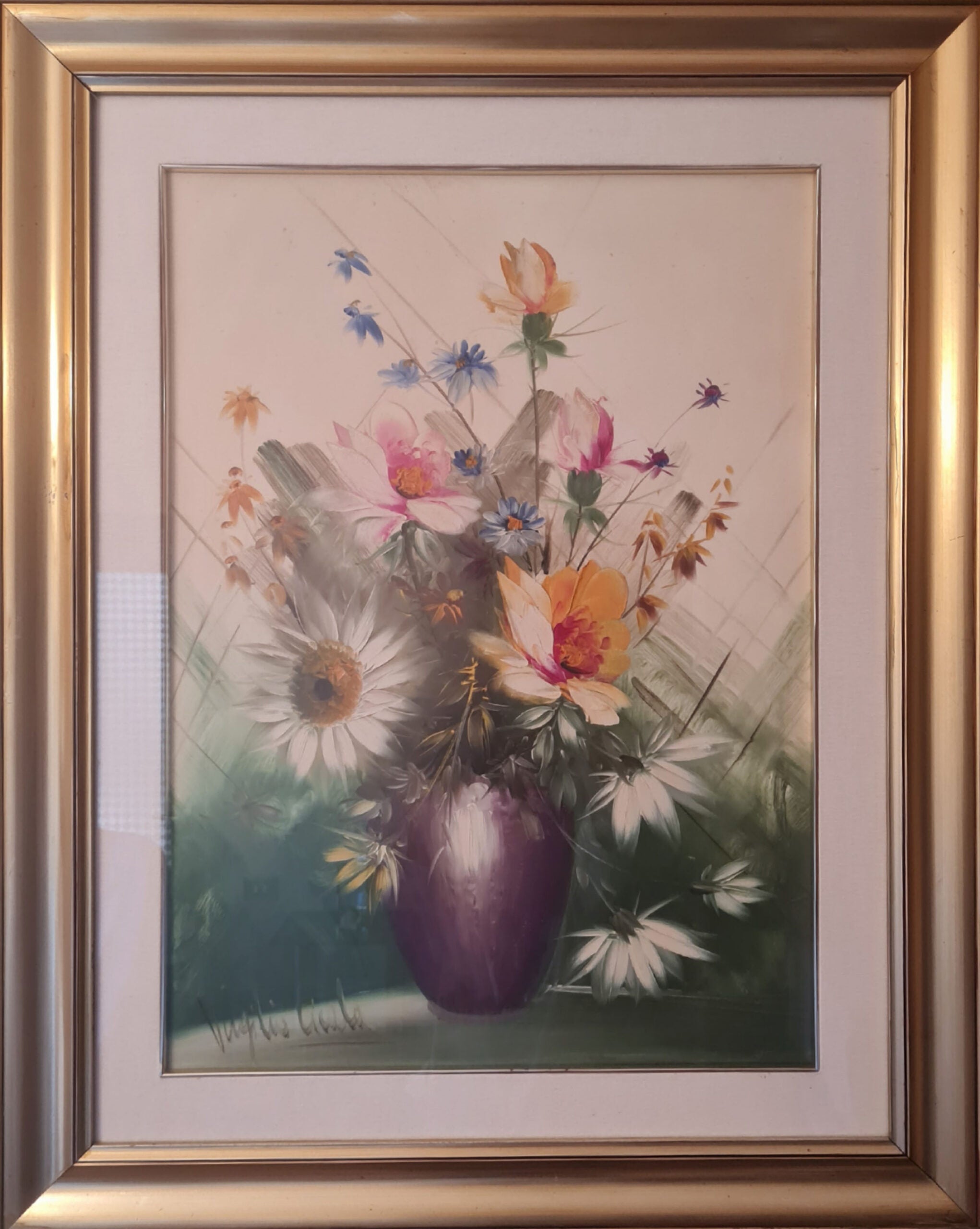Virgilio Cicala - Vase of Flowers