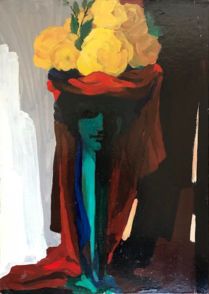Celestino Gallo - Jarrón de flores