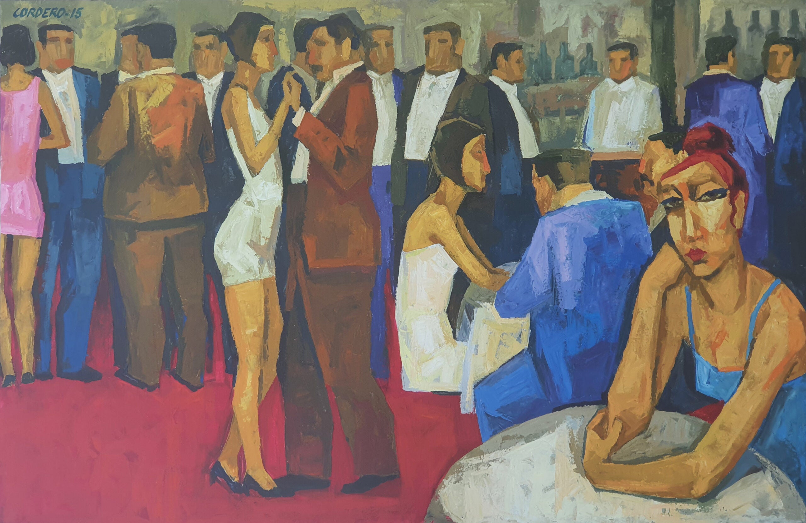 Víctor Cordero - Interior del bar