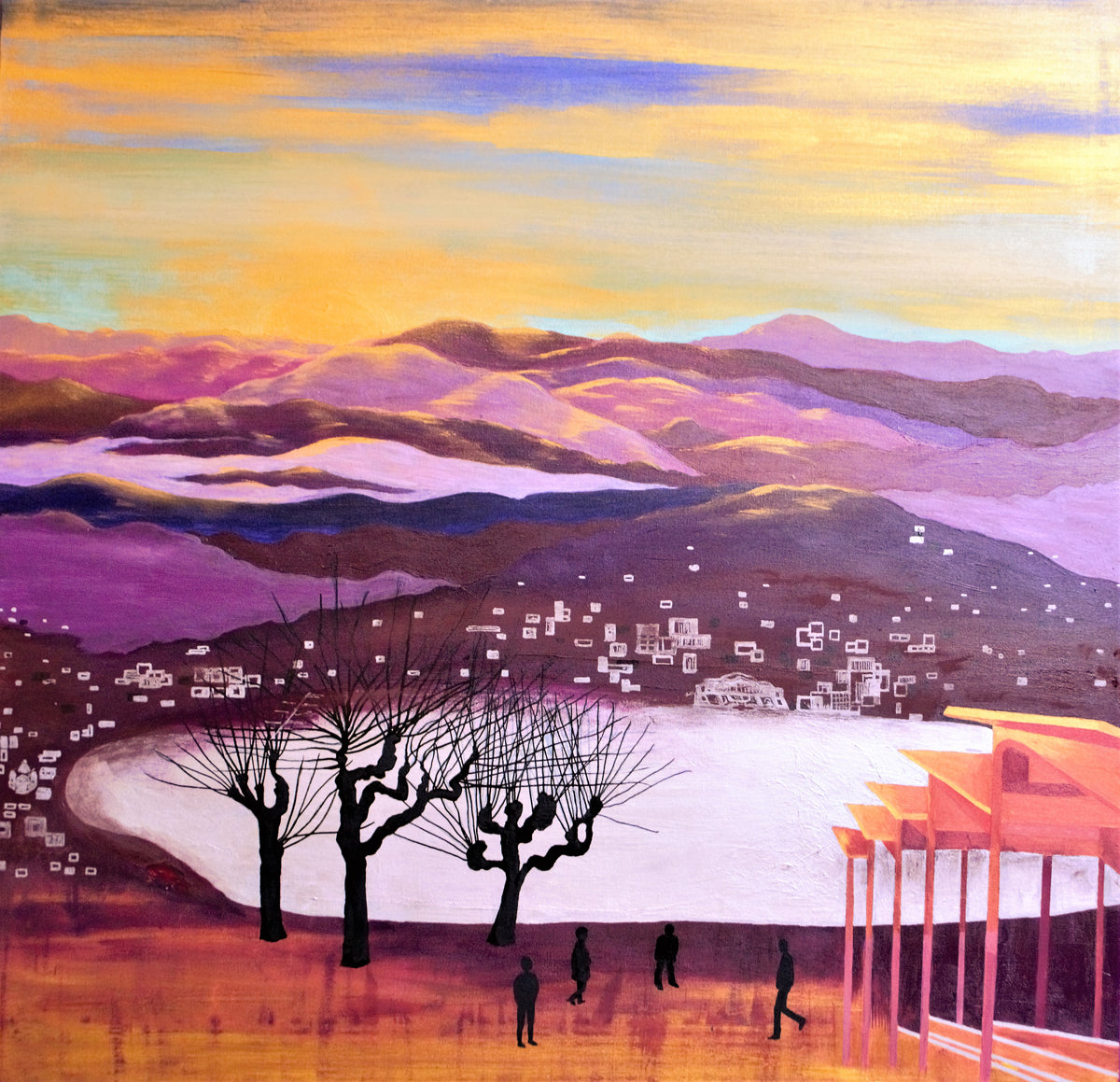 Nataliya Teslenko - Vista desde Brunate