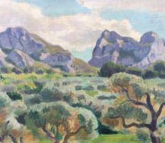 Wilhelm Gimmi - Les oliviers a ST Remy en Provence