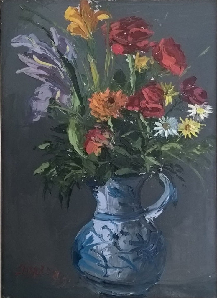 Giuseppe Casali - Brocca con fiori