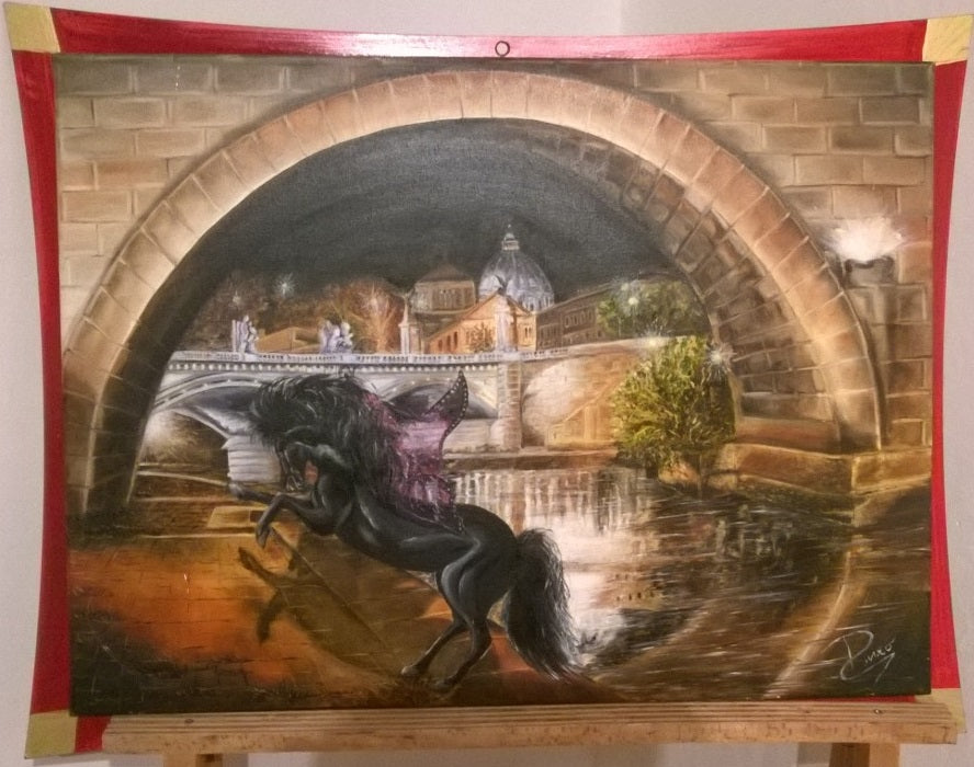 Pierfranca Gneo - Ponte sul Tevere