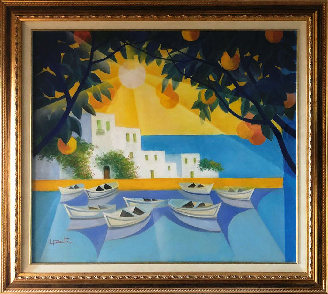 Luigi Fioretti - Paisaje siciliano