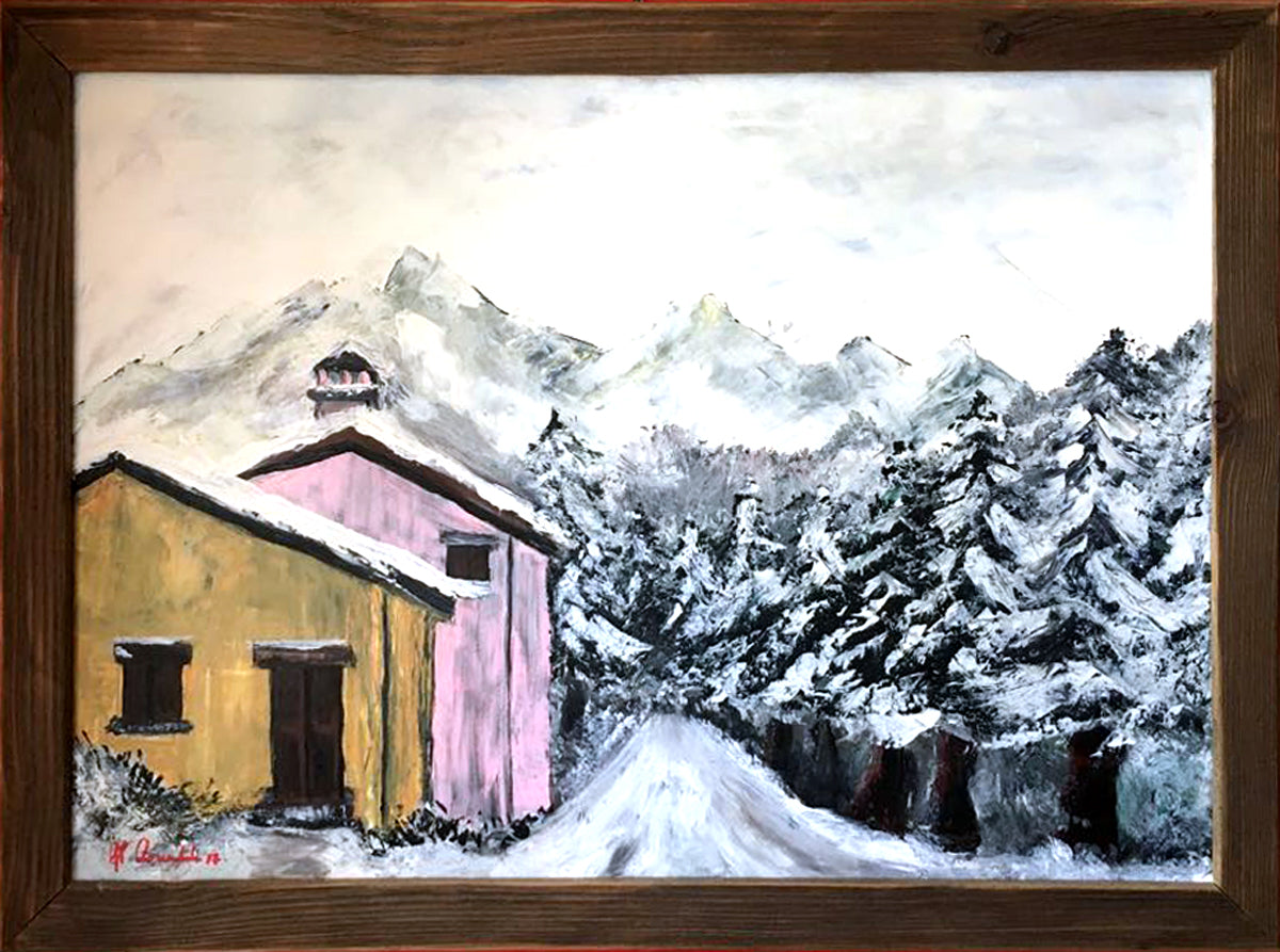 Gian Pietro Cosseddu - Paisaje nevado