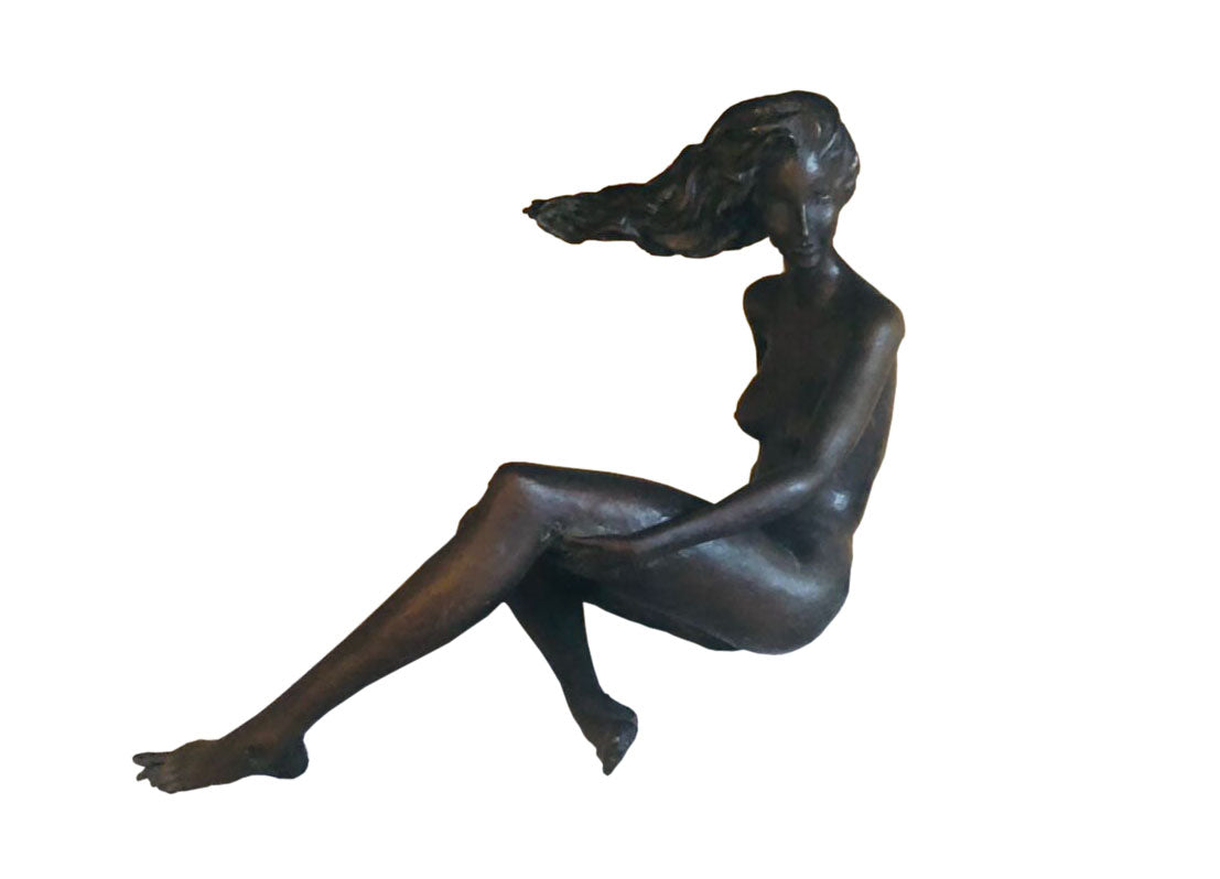 Sergio Capellini - Mujer sentada en el viento