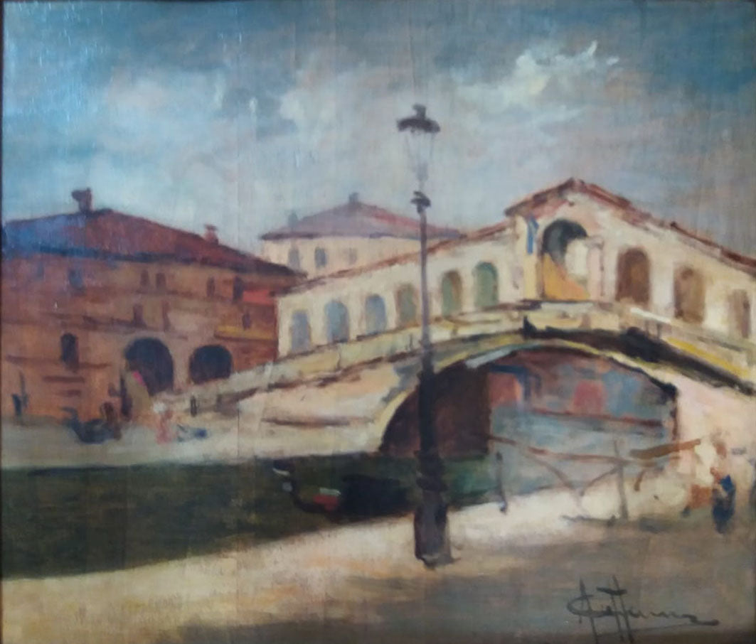 Achille Cattaneo - Rialto Bridge