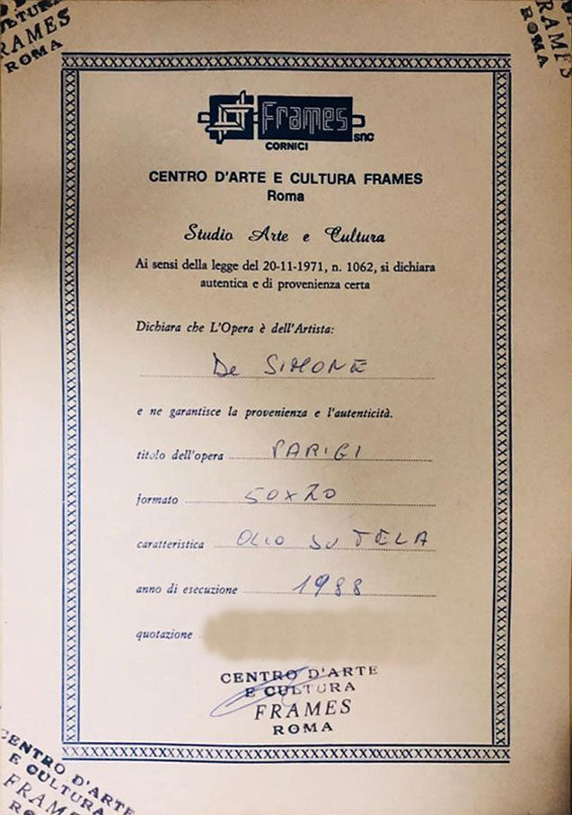 De Simone - Parigi