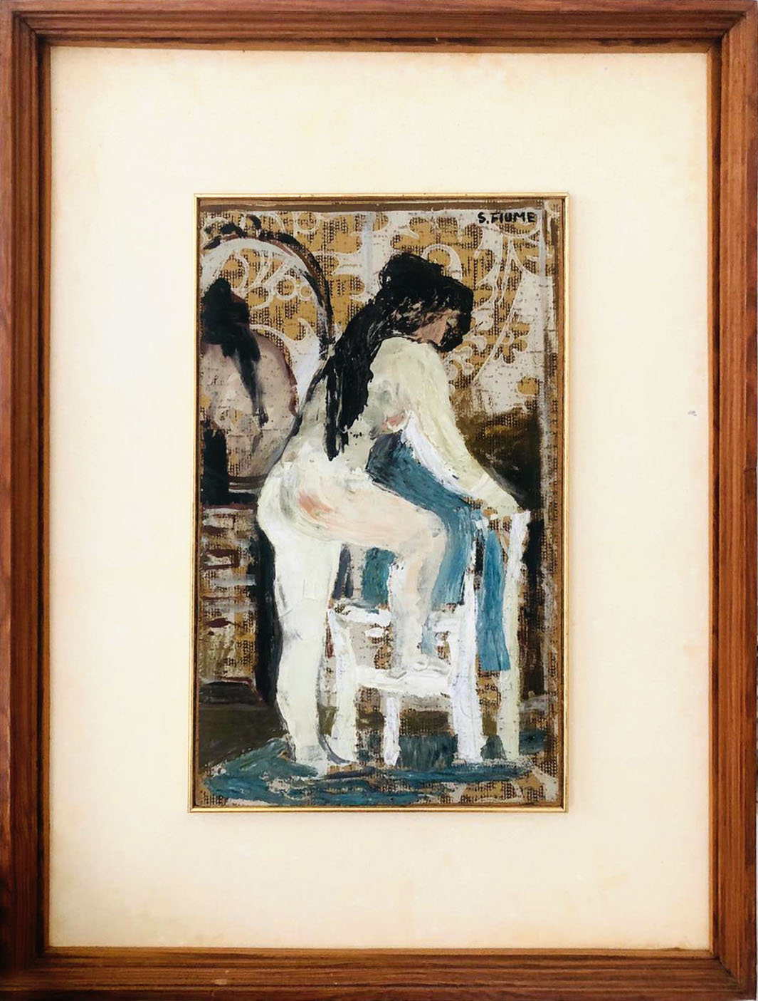 Salvatore Fiume - Nudo di donna
