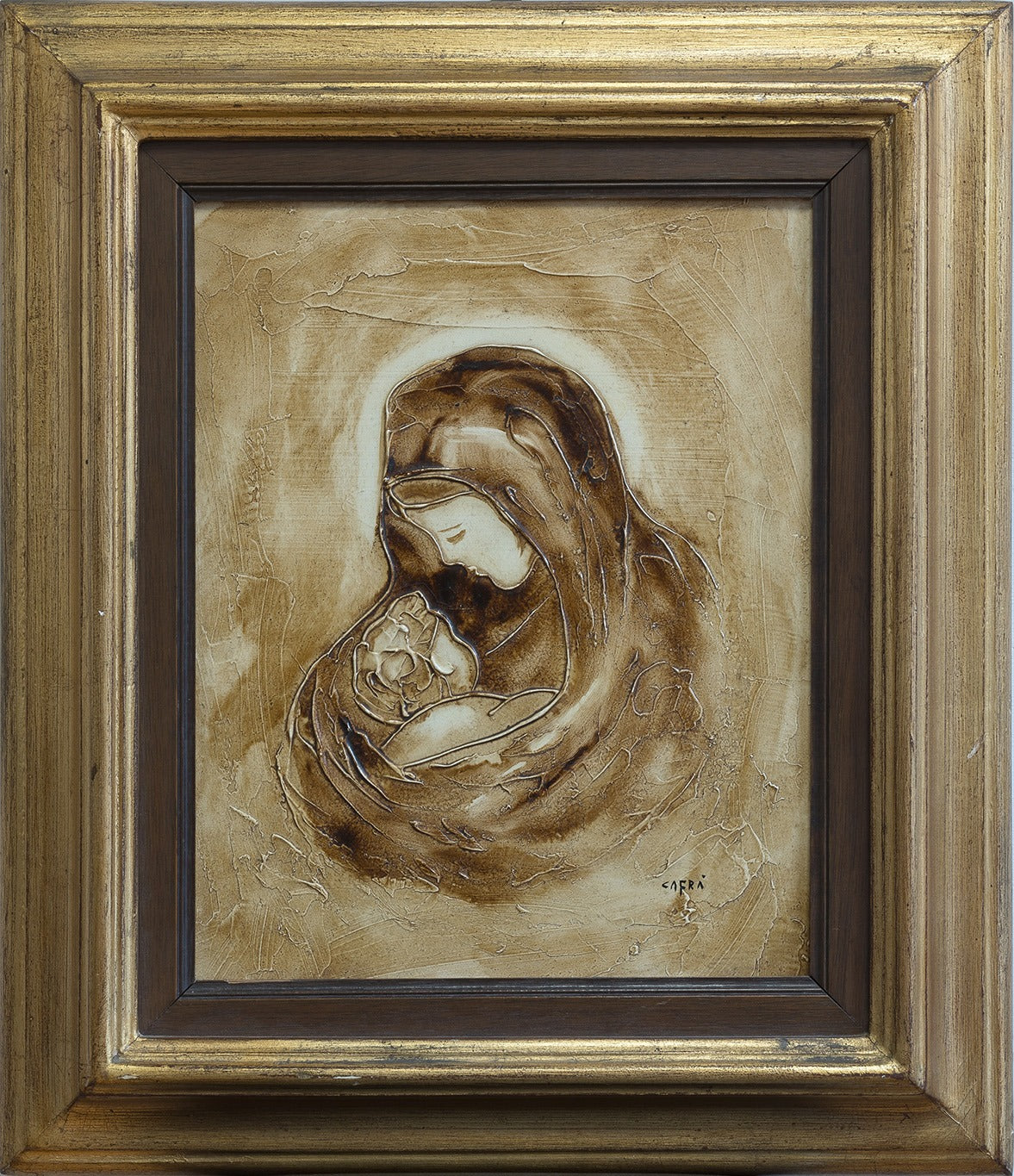 Cafrà - Madonna con bambino