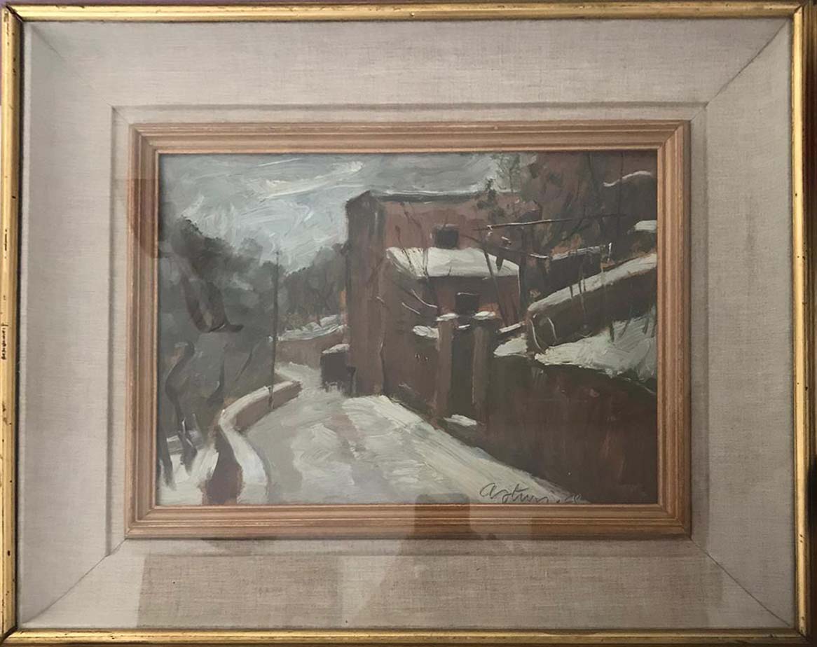 Antonio Asturi - Winter on Flat Stone