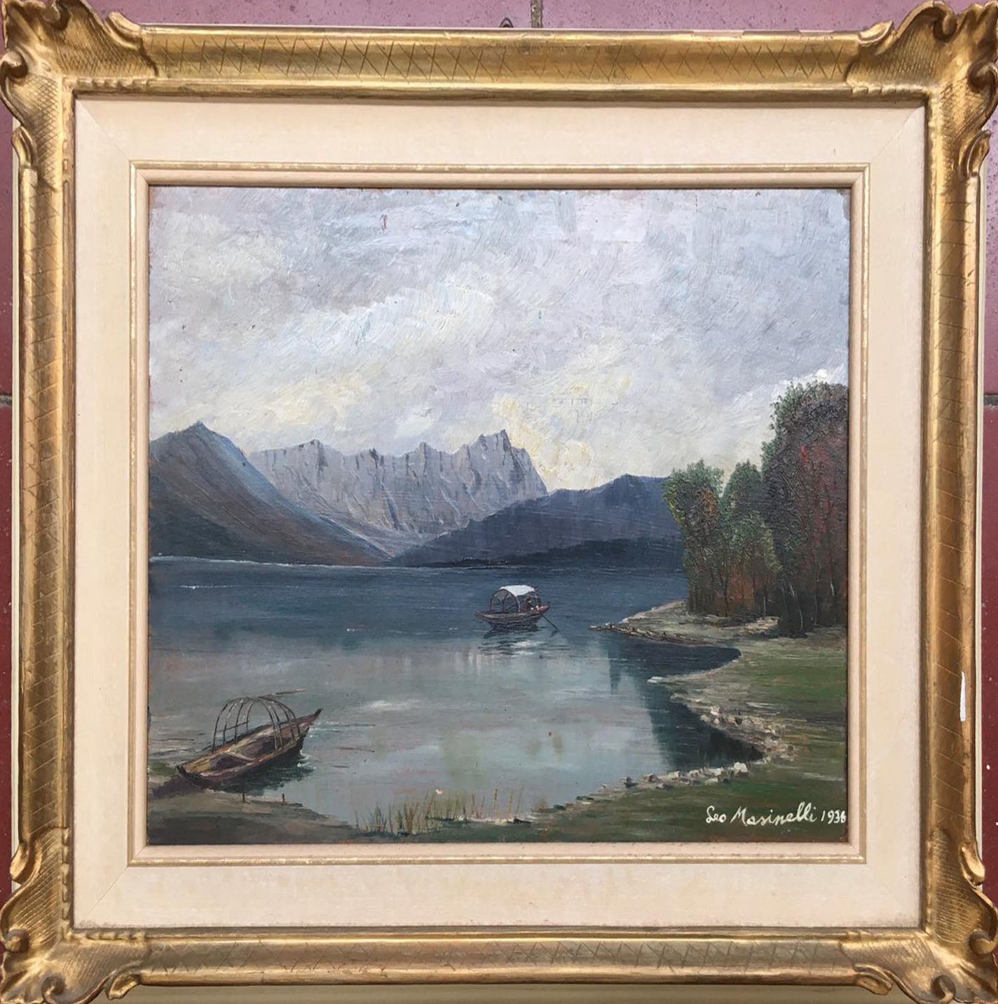 Leo Masinelli - Paesaggio Lacustre