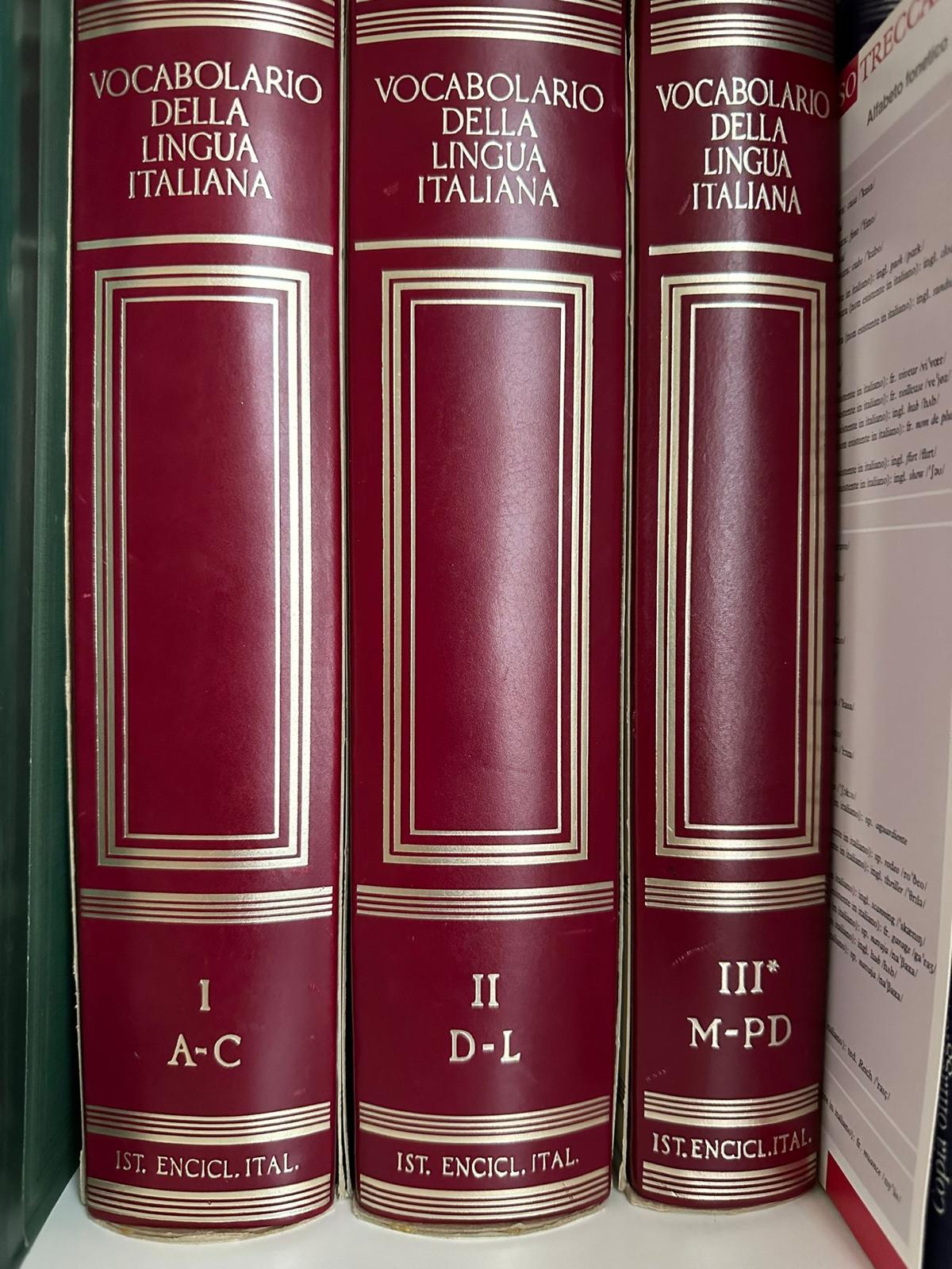 Vocabulario del idioma italiano - Treccani