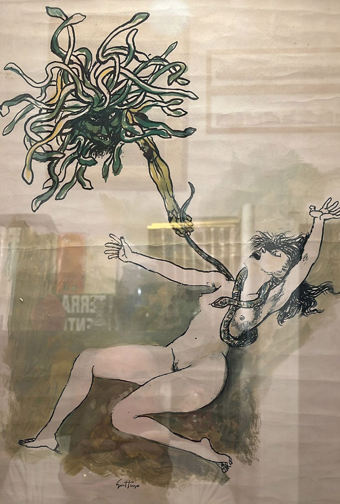 Atribuible a Renato Guttuso - Sin título