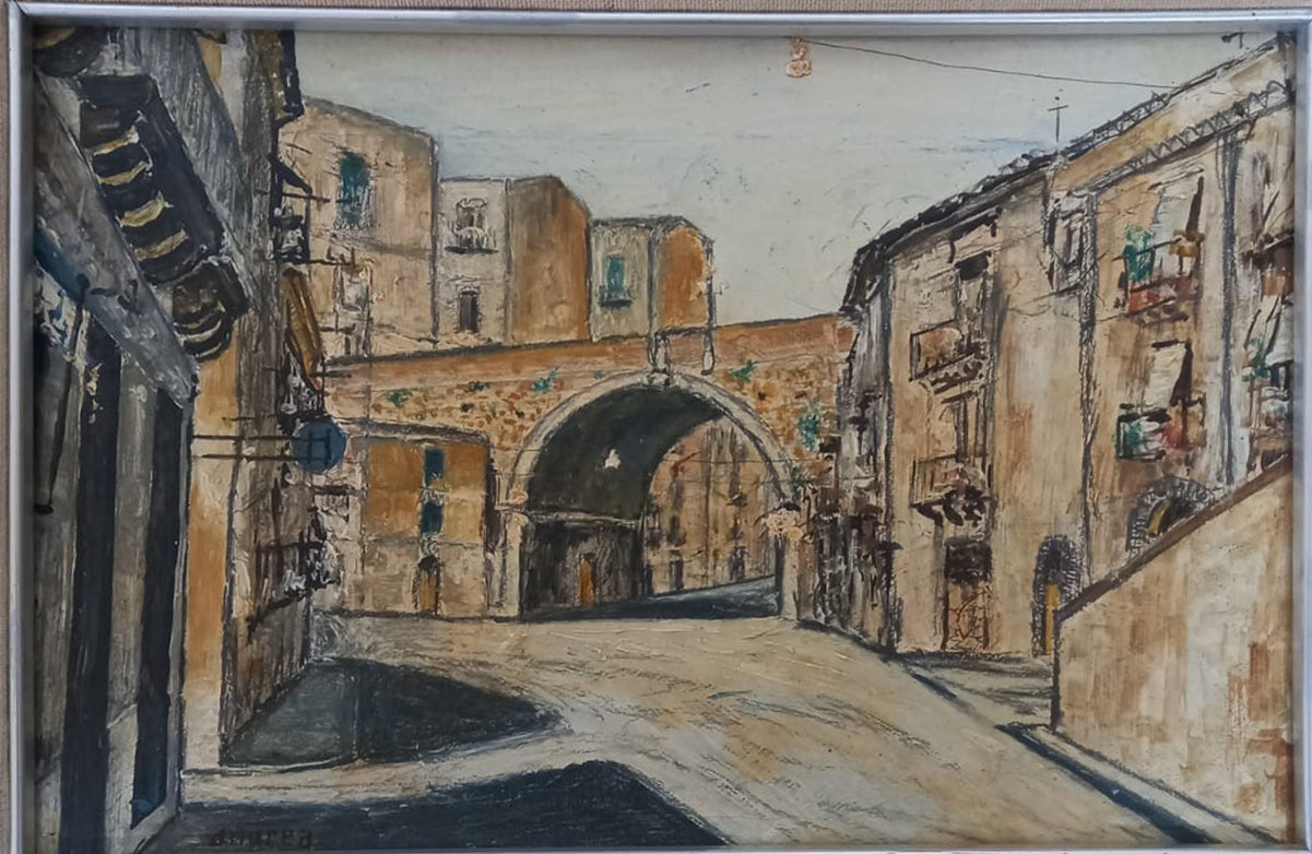 Autor desconocido - Vistazo a Caltagirone