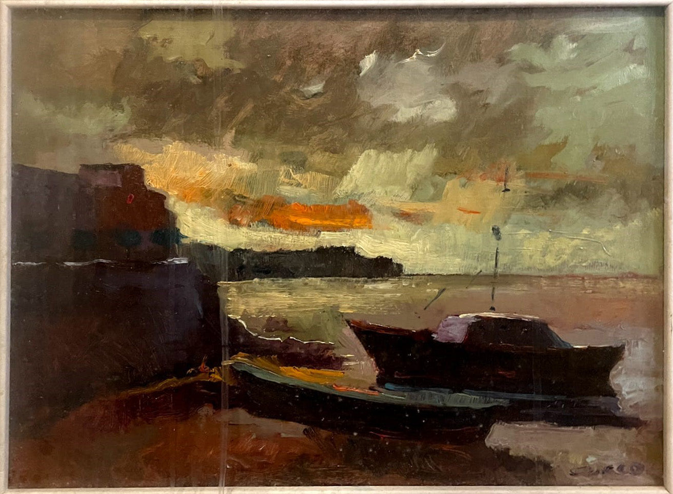 Salvatore Cucco - Atardecer en Marina di Paciotta