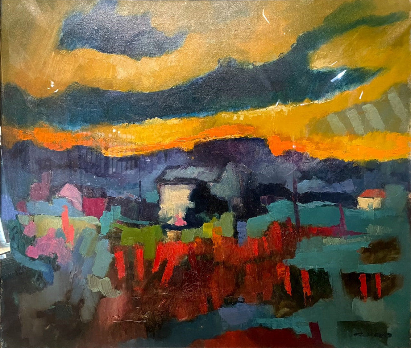 Salvatore Cucco - Tramonto a Balzarino