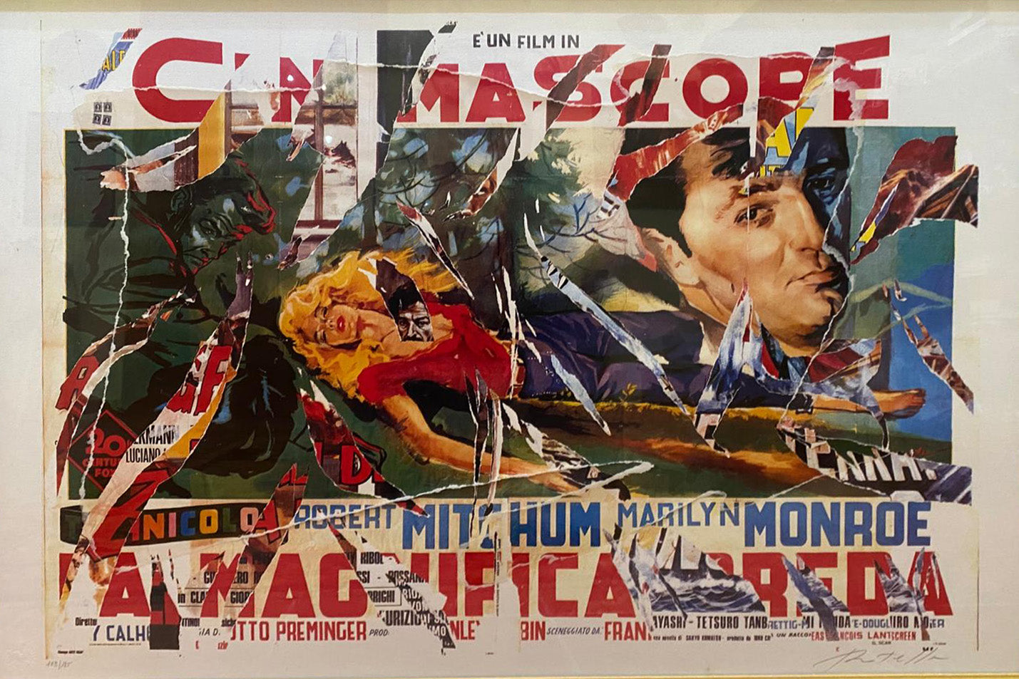 Mimmo Rotella - La presa magnífica