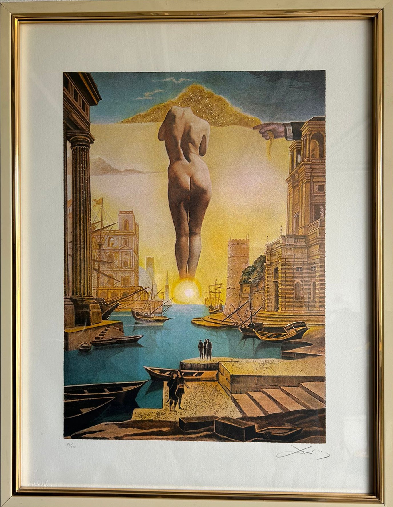 Salvador Dalí - La Main de Dalí retirant la Toison d'Or