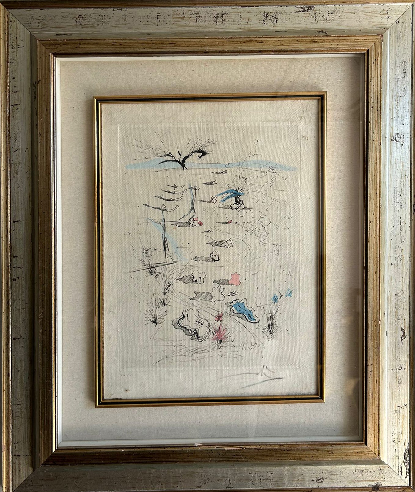 Salvador Dalí - Tête d'épines (Les Tranchée)