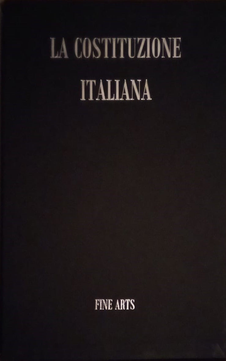 La Constitución italiana - Bellas Artes