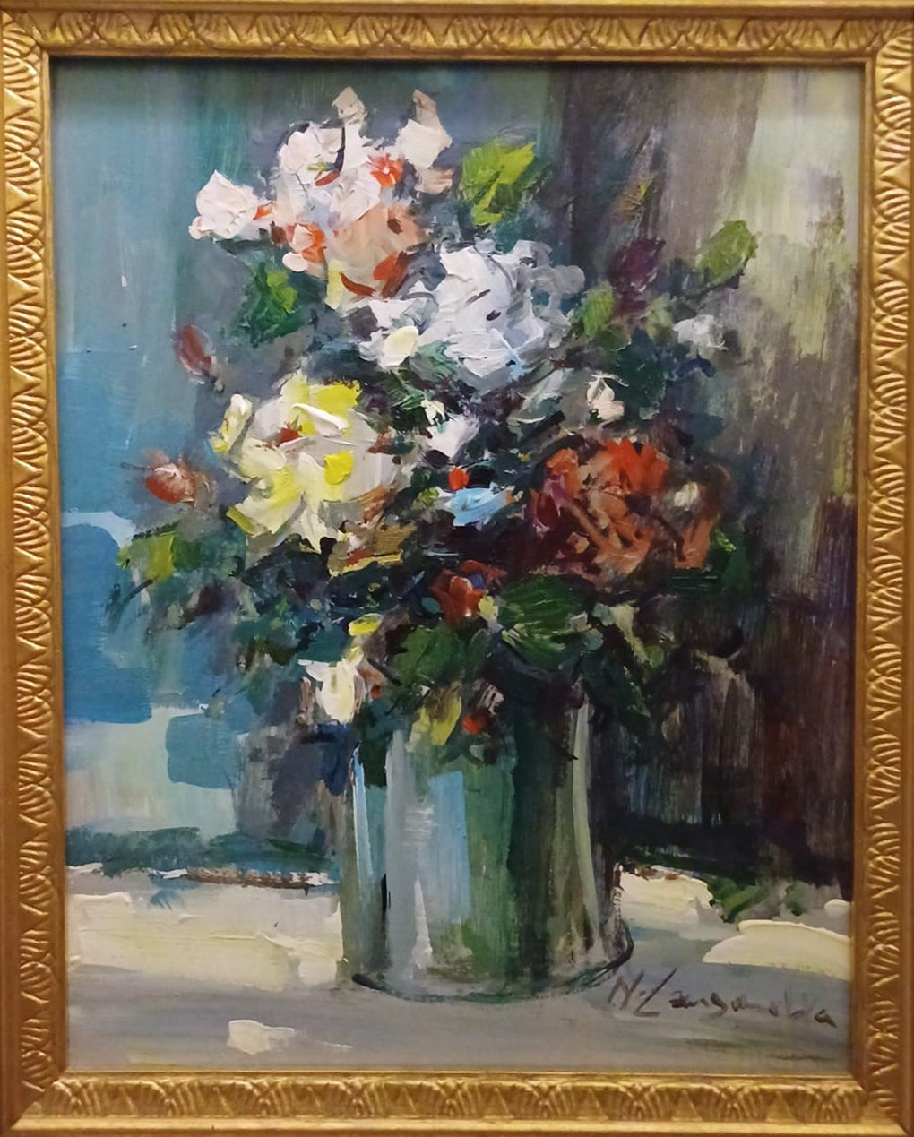 Nicola Canzanella - Vase with Flowers