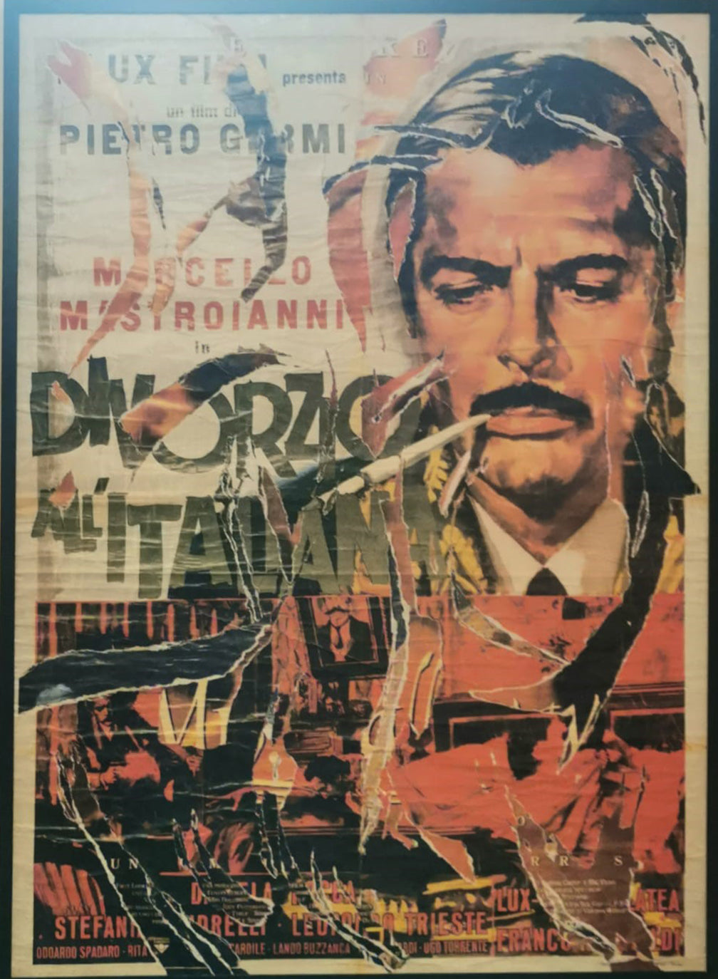 Mimmo Rotella - Divorcio al estilo italiano