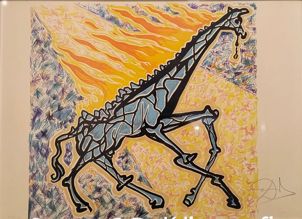 Salvador Dalí - The Fire Giraffe