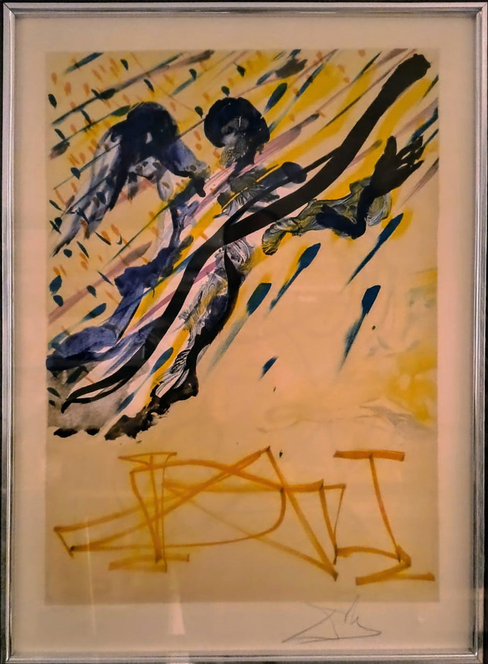 Salvador Dalí - Angels in Flight: The Divine Word