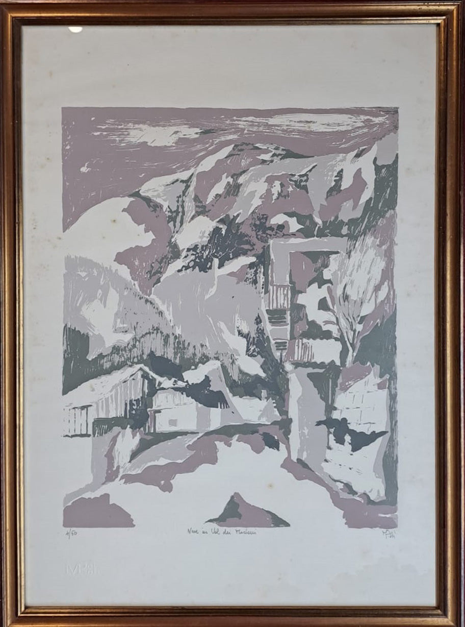 Mario De Poli - Snow in the Mocheni Valley