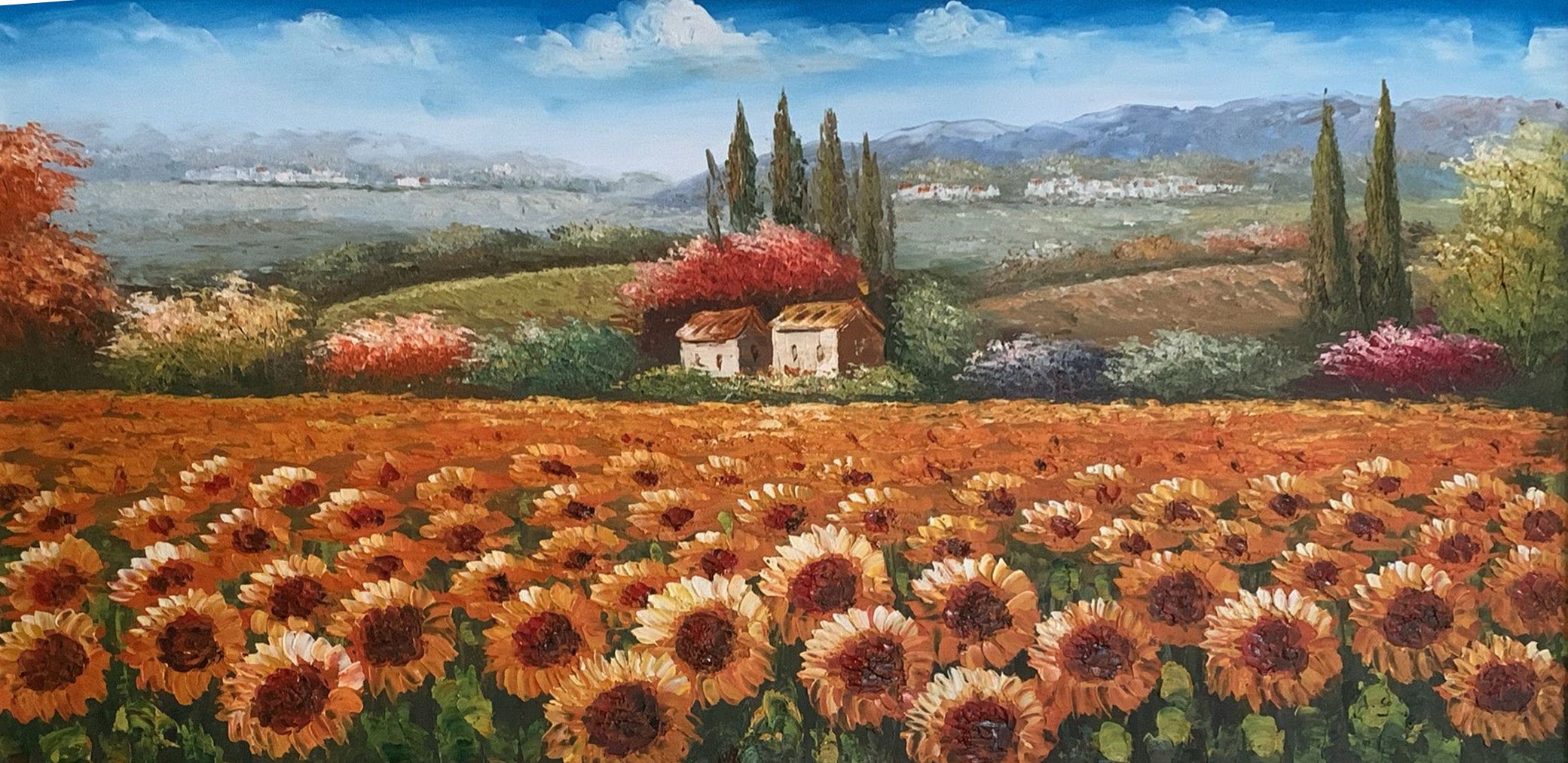 A. Sosso - Sin título (Campo de girasoles)