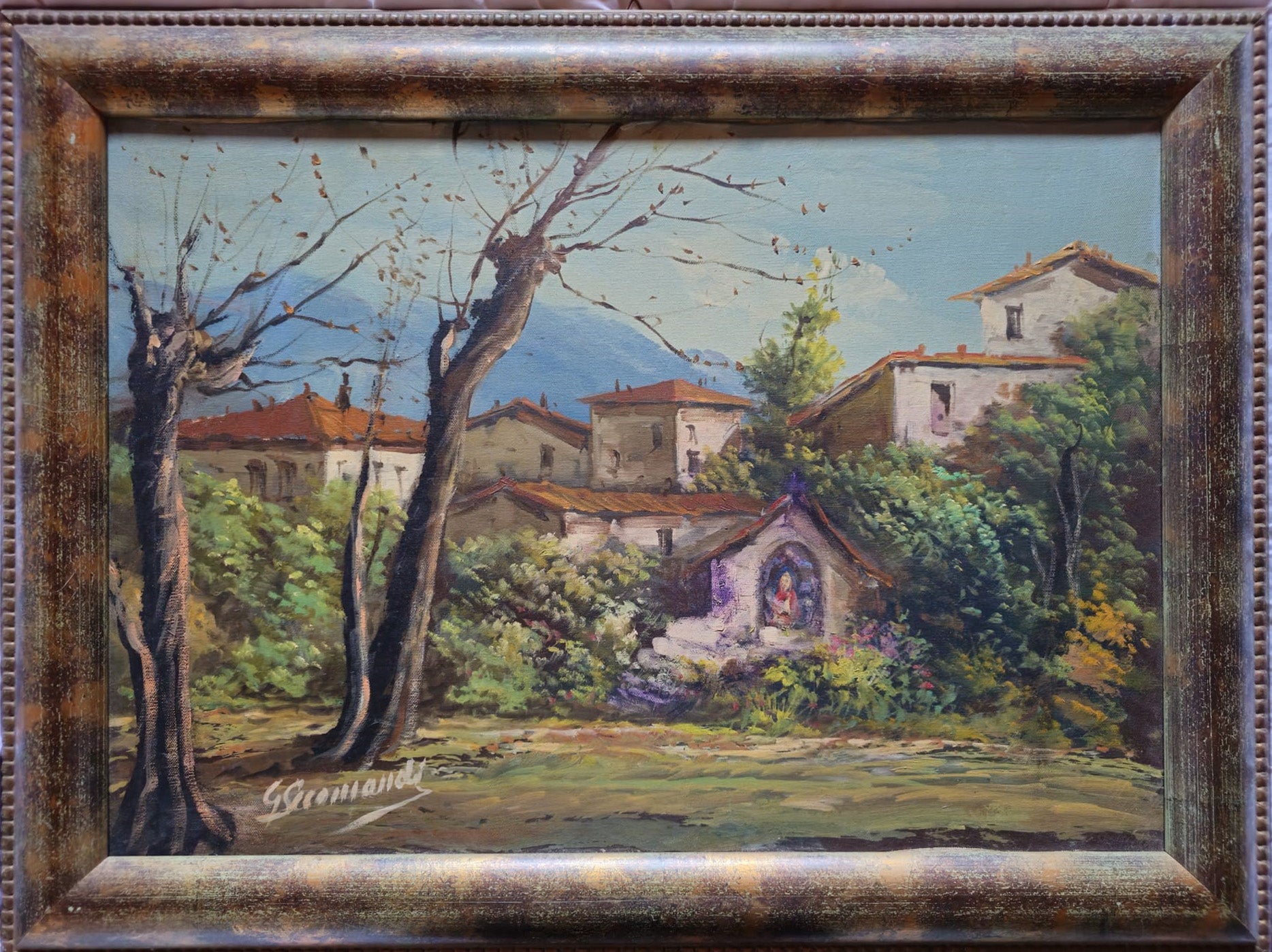 Giovanni Secomandi - Borgata pittoresca