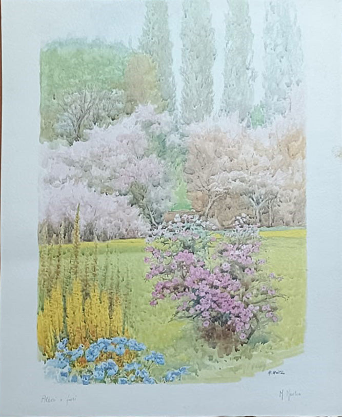 Marten Melsen - Albero e fiori