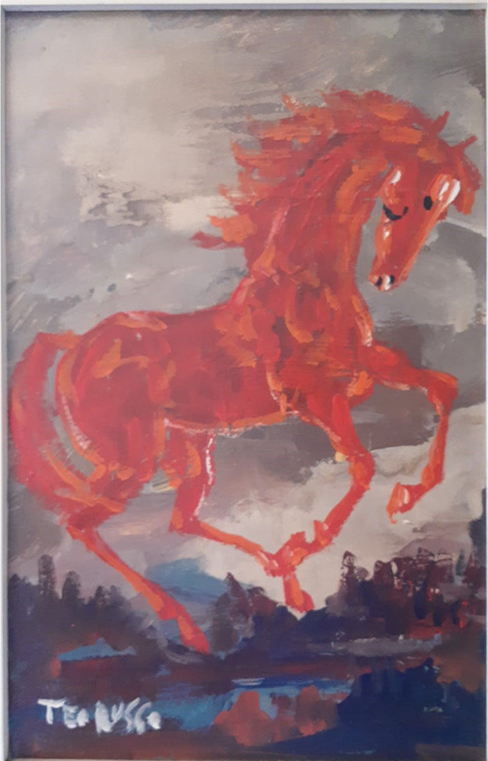 Teo Russo - Cavallo rampante
