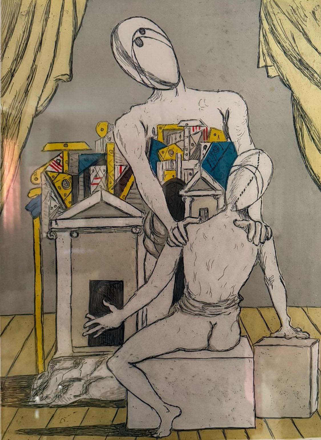 Giorgio De Chirico - Orestes y Pílades