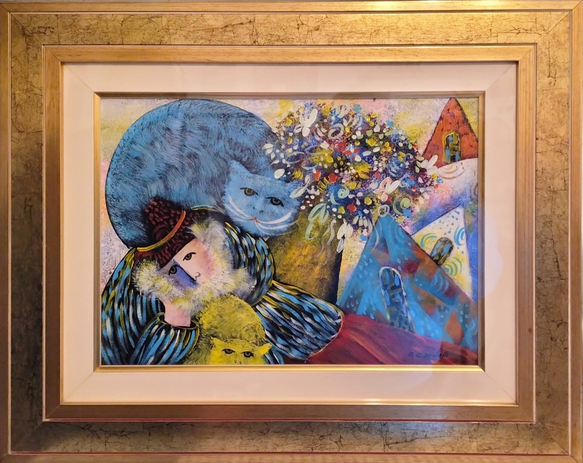 Raimondo Cardelli - Sin título (Figuras soñadoras)
