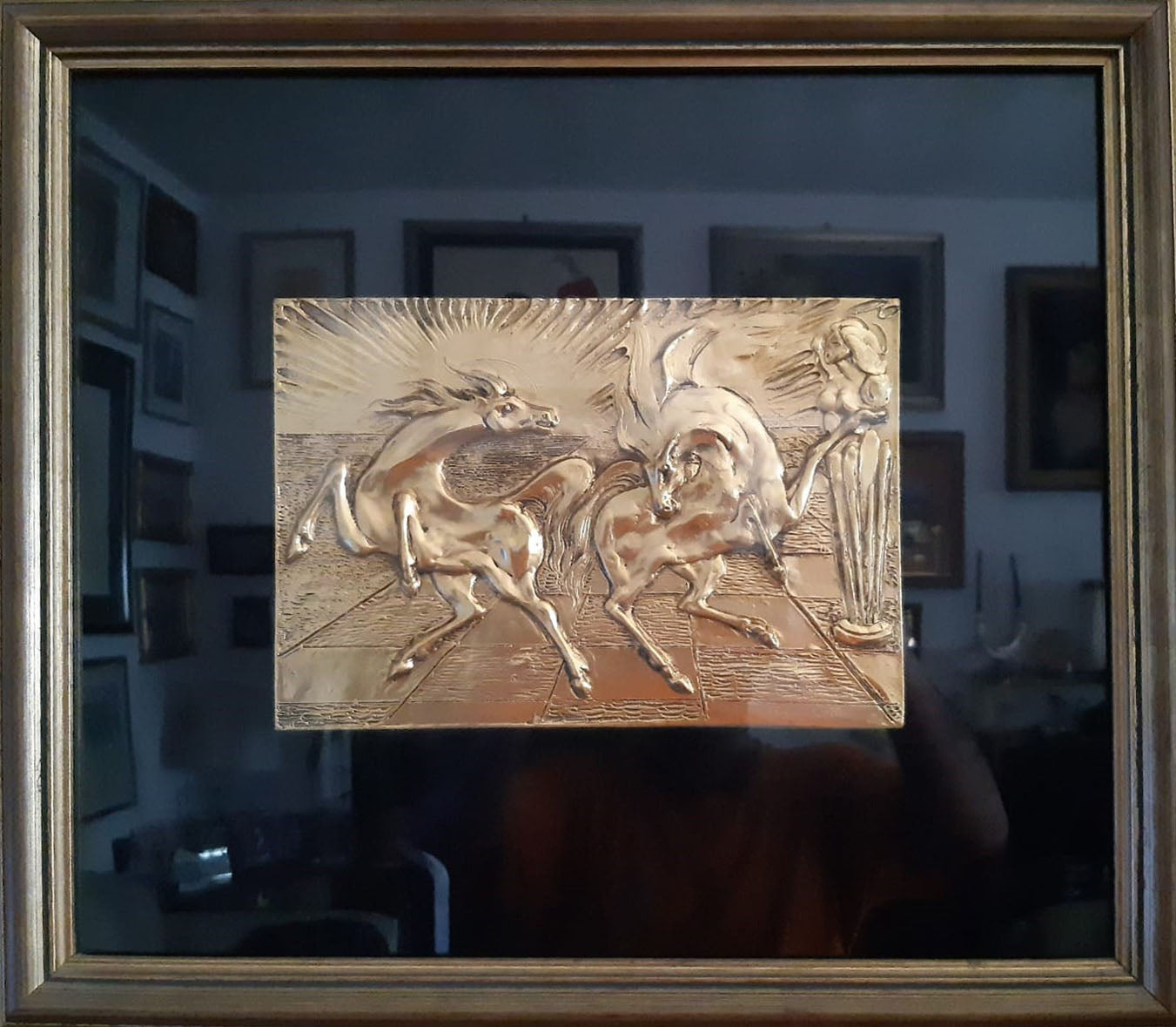 Homenaje a Aligi Sassu - Caballos al sol