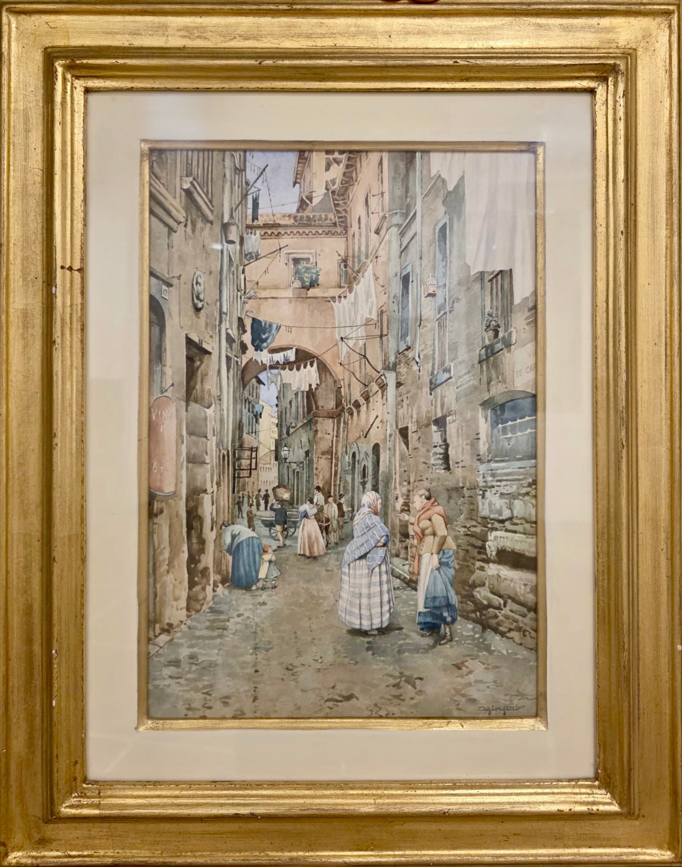 Angelo Giorgetti (atribuido a) - Callejón