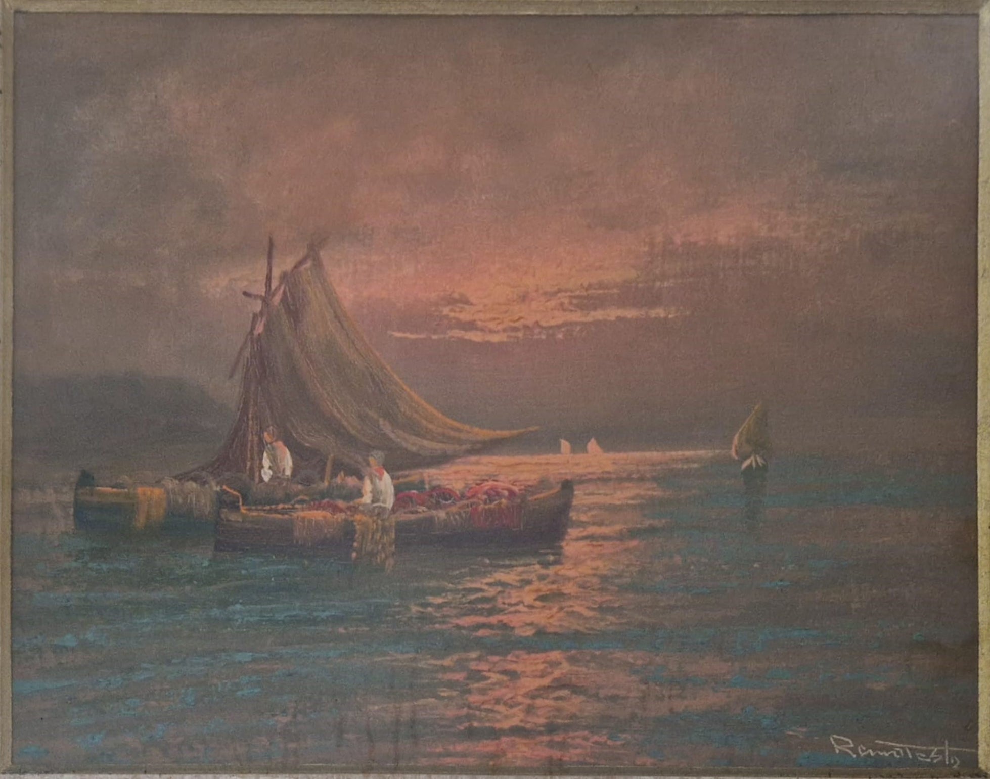 Remo Testa - Senza titolo (marina)