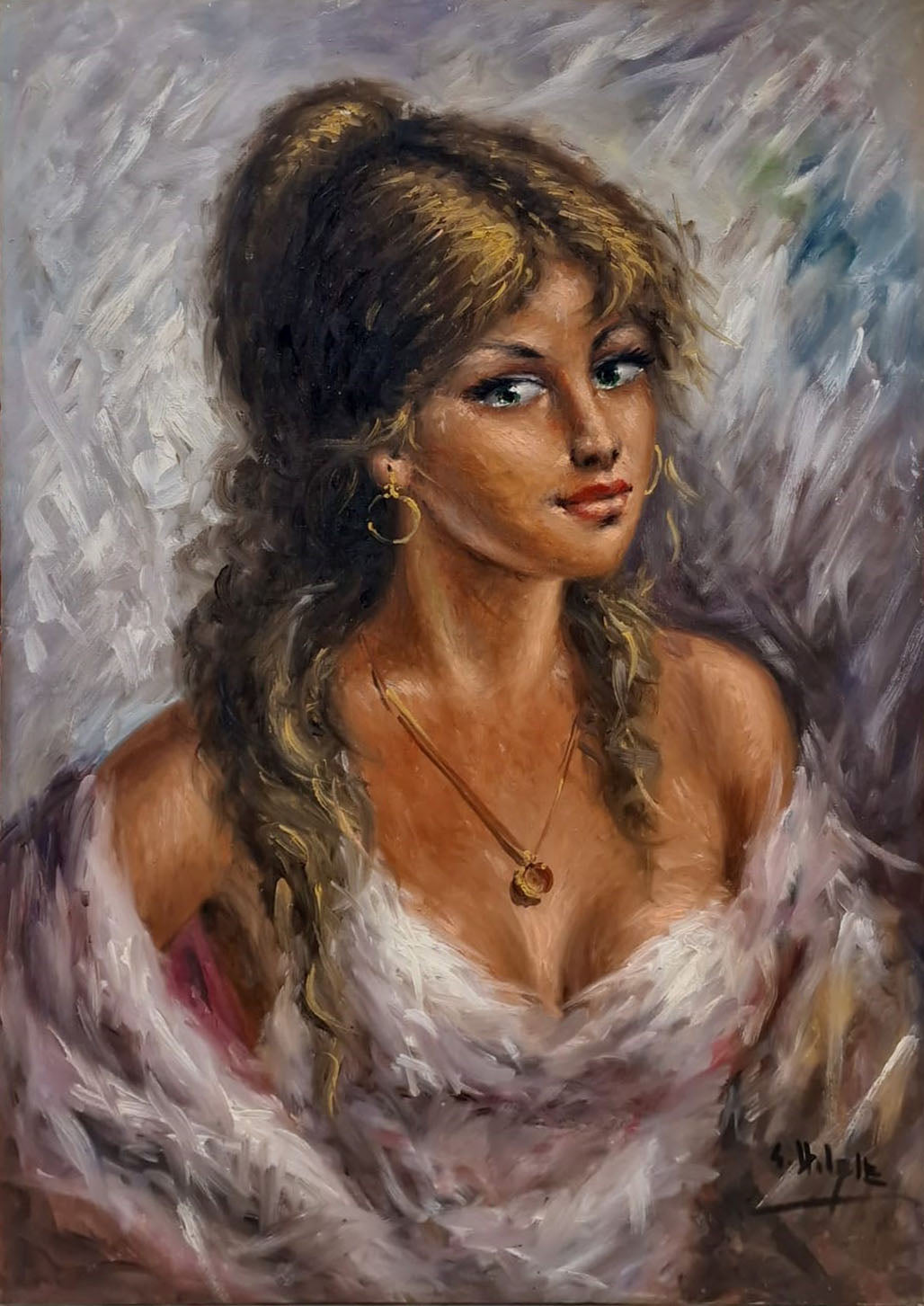 Gaetano Vitale - Ritratto di donna