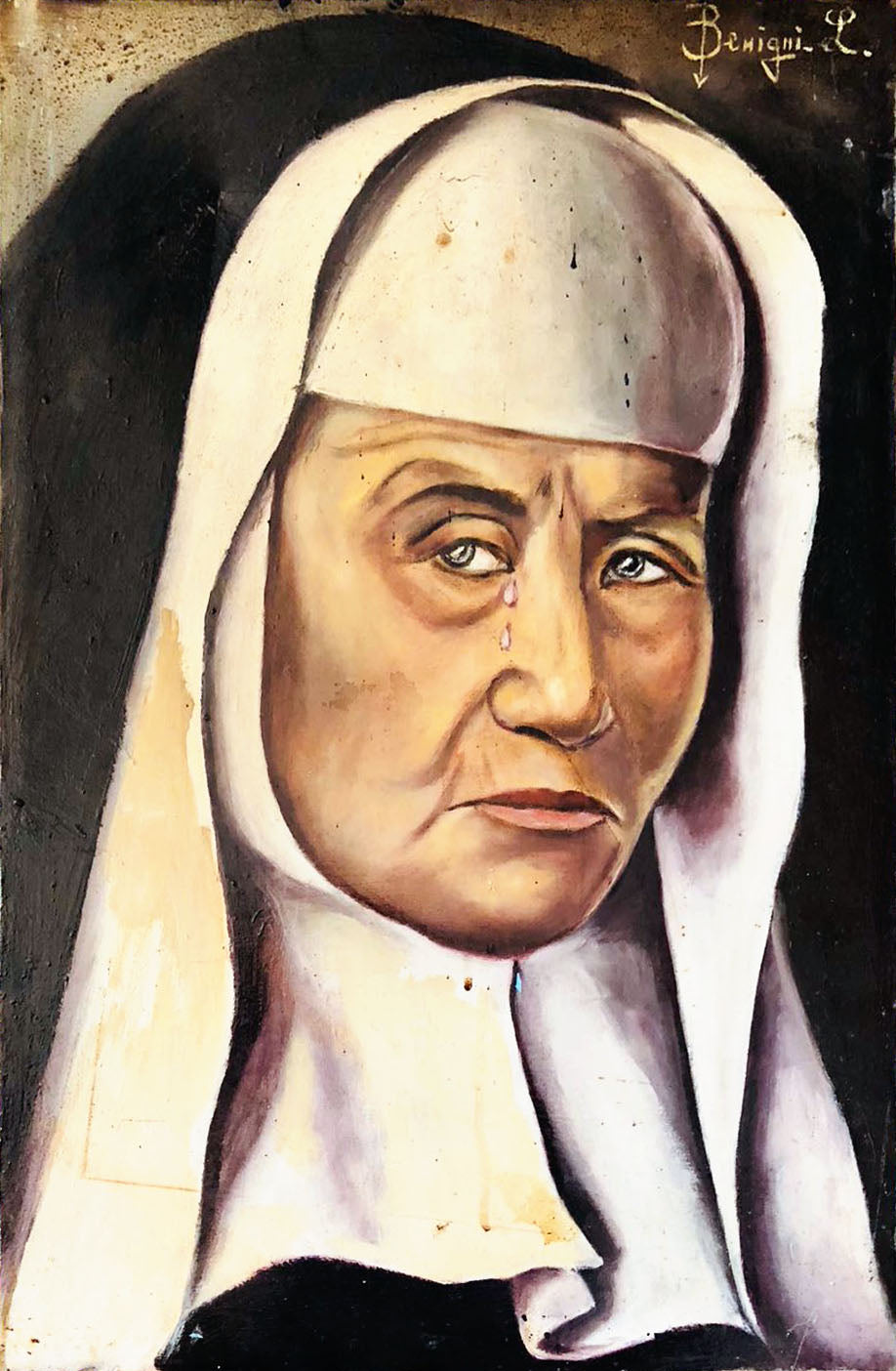 L. Benigni - Ritratto di suora