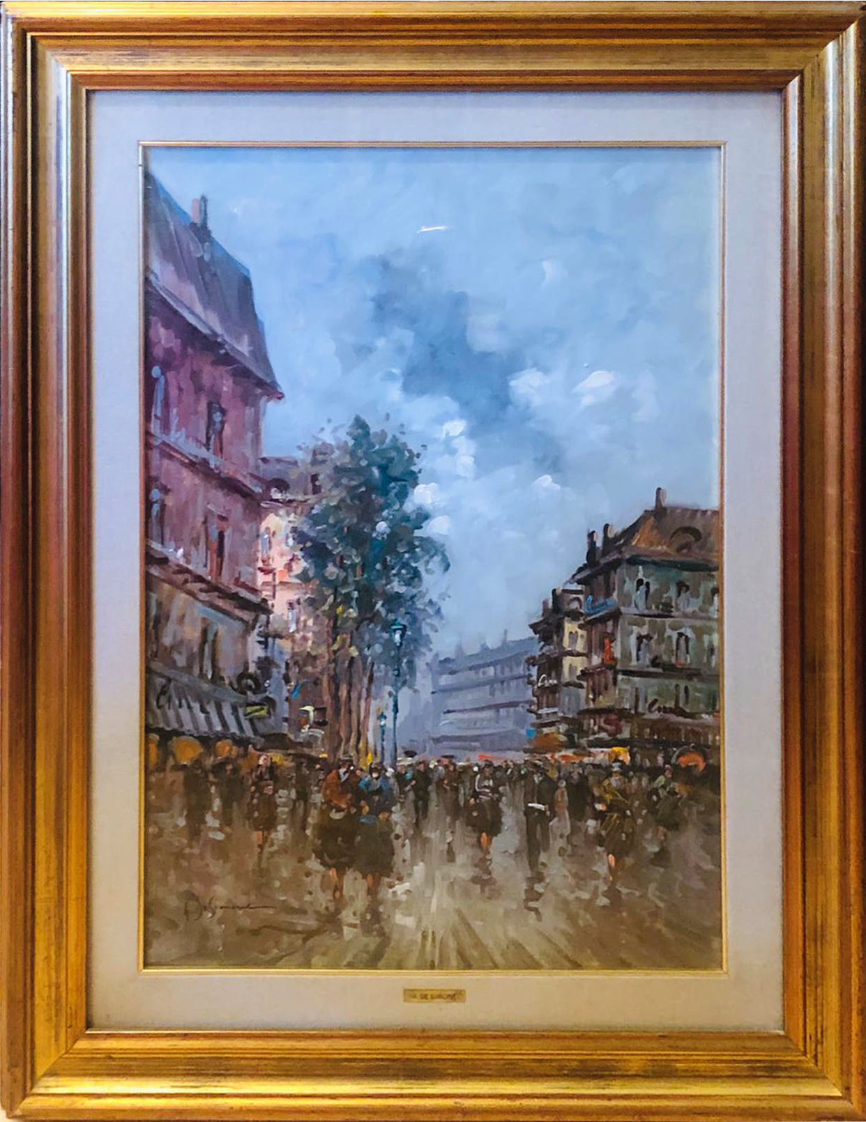 Giulio De Simone - View of Paris