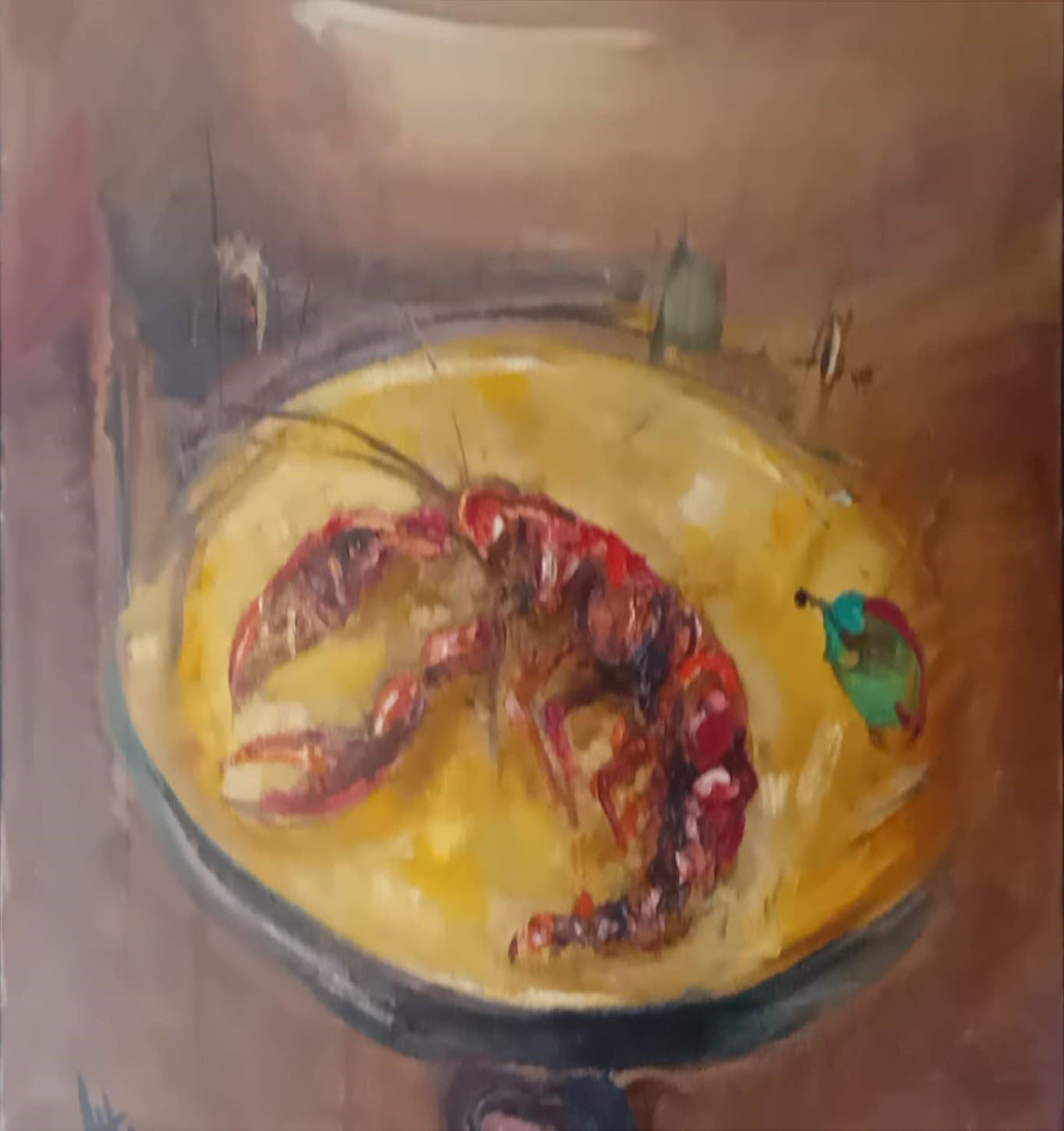 Vito Montanari - Still Life with Lobster